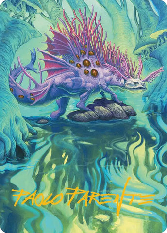 Wistfulness Art Card (Gold-Stamped Signature) [Lorwyn Eclipsed Art Series]