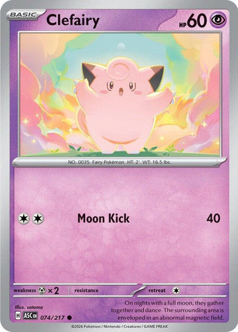 Clefairy (074/217) [Mega Evolution: Ascended Heroes]