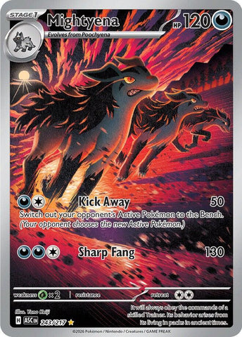 Mightyena (243/217) [Mega Evolution: Ascended Heroes]
