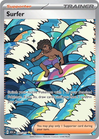 Surfer (293/217) [Mega Evolution: Ascended Heroes]
