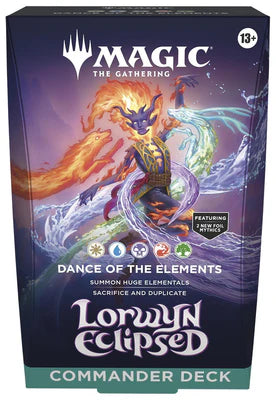MTG LORWYN ECLIPSED COMMANDER - DANCE OF THE ELEMENTS (01/16/26)