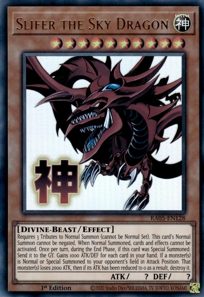 Slifer the Sky Dragon [RA05-EN128] Ultra Rare