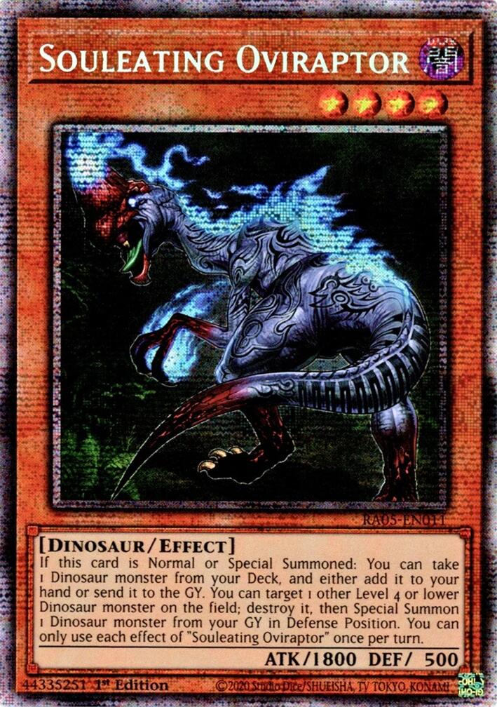 Souleating Oviraptor (Starlight Rare) [RA05-EN011] Starlight Rare