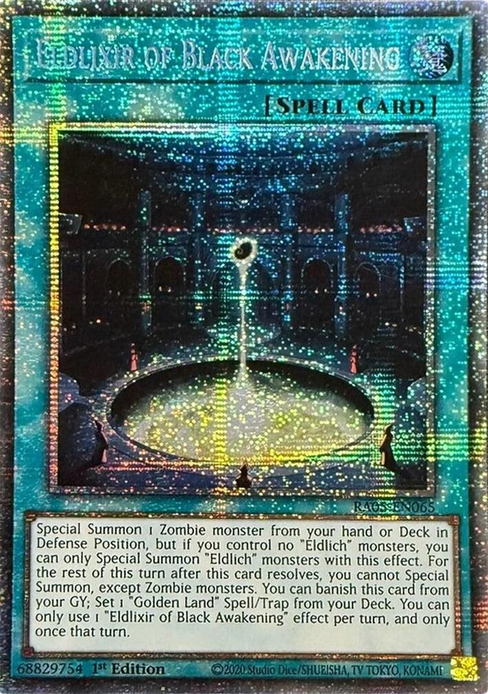 Eldlixir of Black Awakening (Starlight Rare) [RA05-EN065] Starlight Rare