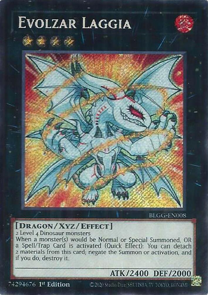Evolzar Laggia [BLGG-EN008] Secret Rare