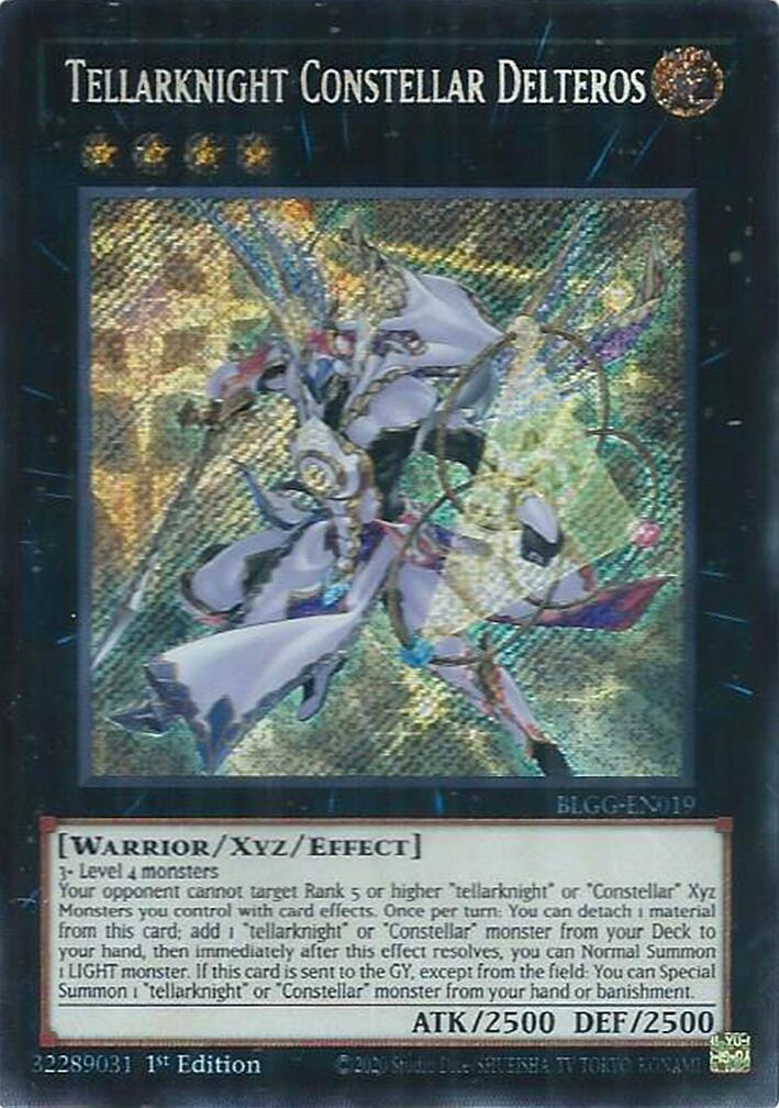 Tellarknight Constellar Delteros [BLGG-EN019] Secret Rare