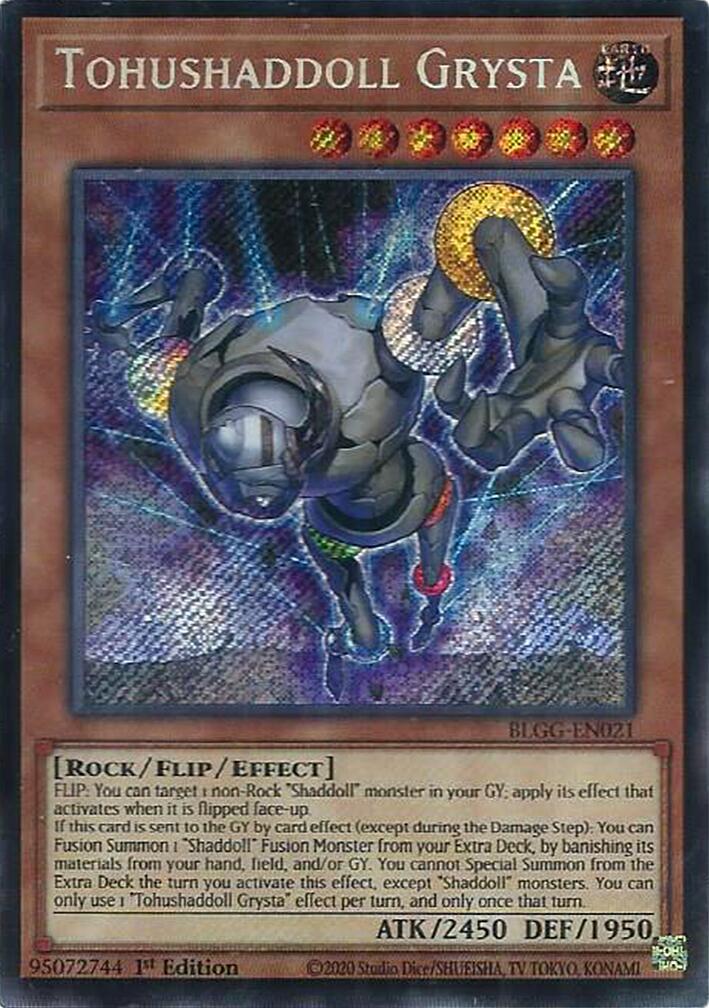 Tohushaddoll Grysta [BLGG-EN021] Secret Rare