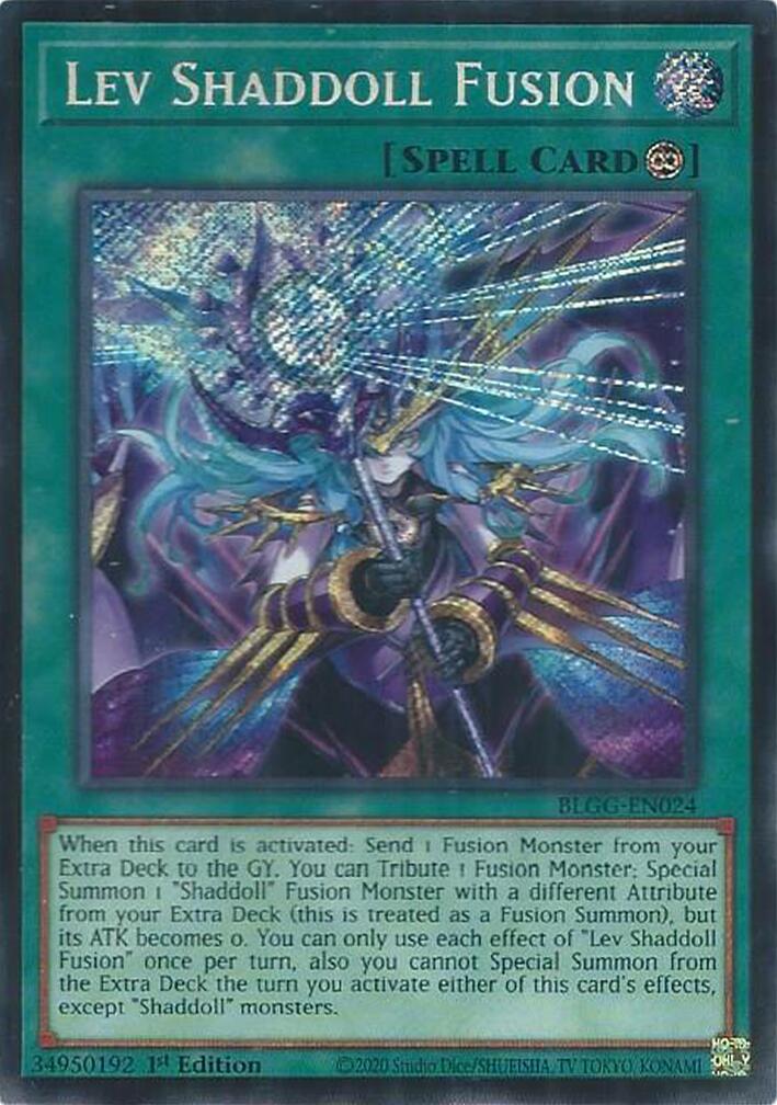 Lev Shaddoll Fusion [BLGG-EN024] Secret Rare
