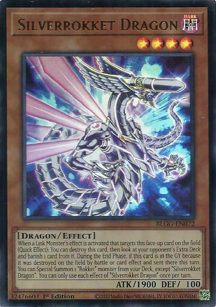 Silverrokket Dragon [BLGG-EN072] Ultra Rare