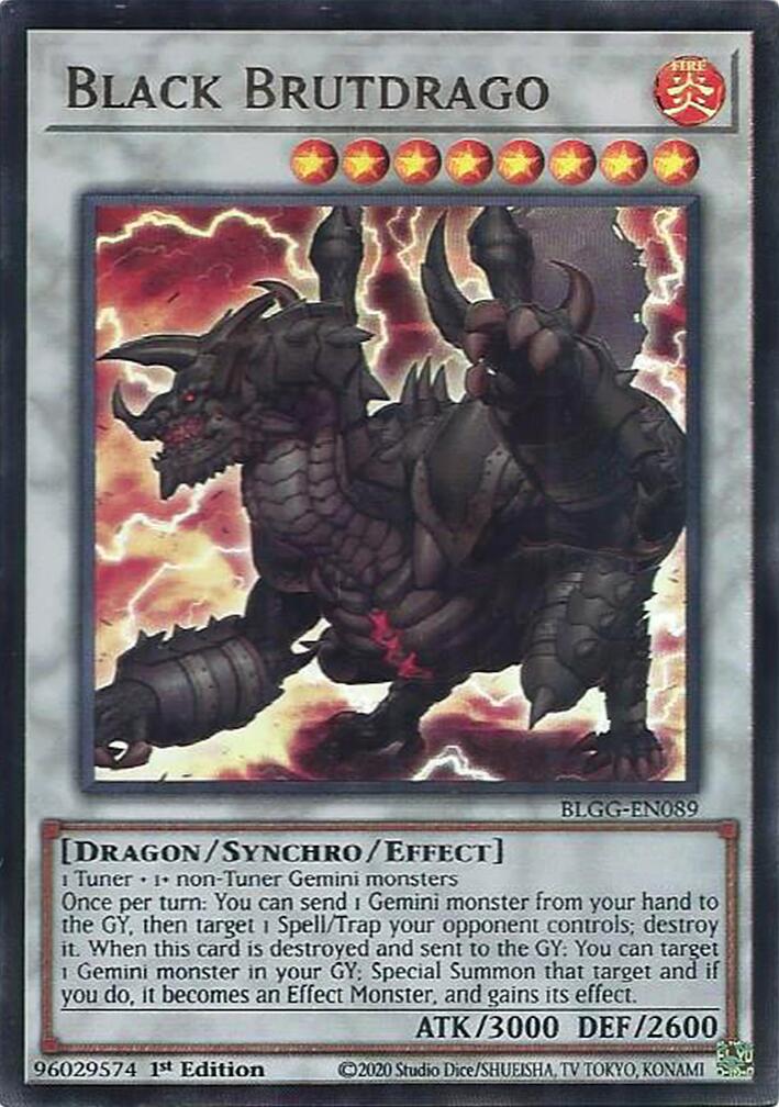 Black Brutdrago [BLGG-EN089] Ultra Rare