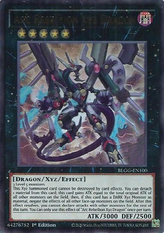 Arc Rebellion Xyz Dragon [BLGG-EN100] Ultra Rare