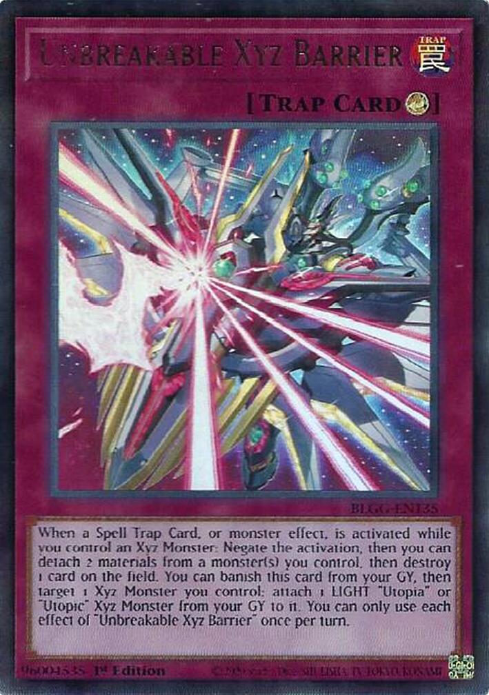 Unbreakable Xyz Barrier [BLGG-EN135] Ultra Rare
