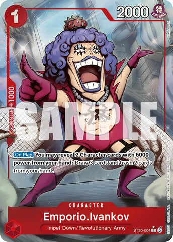 Emporio.Ivankov (Full Art) [Starter Deck EX: Luffy & Ace]