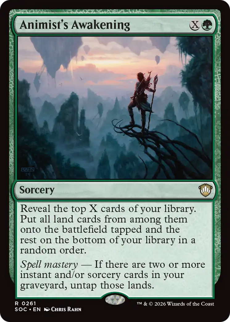 Animist's Awakening [Secrets of Strixhaven Commander]