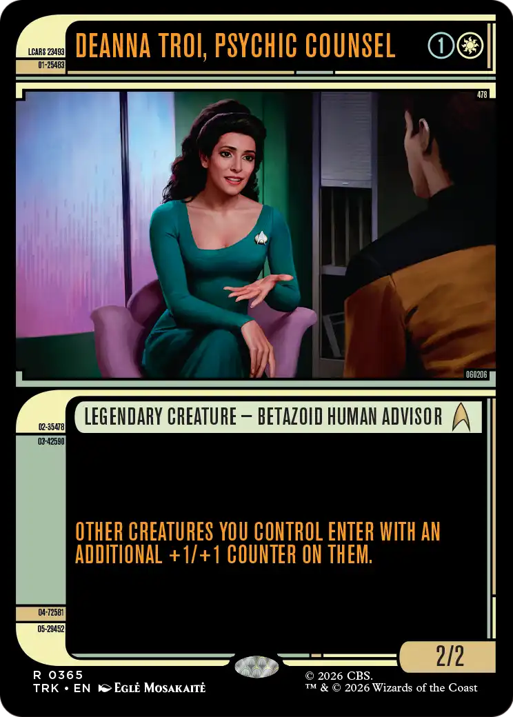 Deanna Troi, Psychic Counsel (Showcase) [Star Trek]