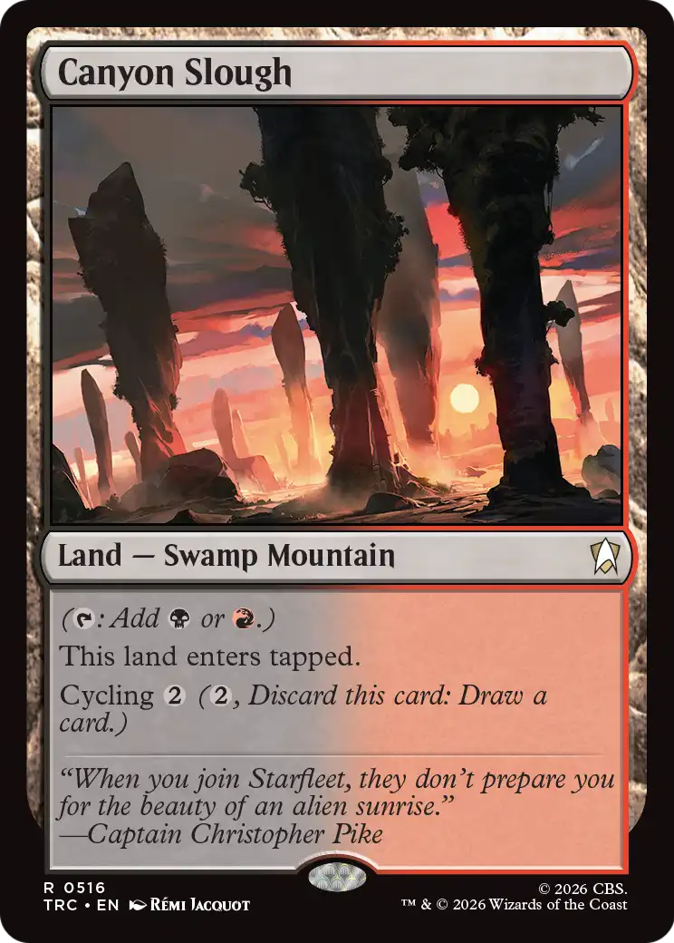 Canyon Slough (Surge Foil) [Star Trek Commander]