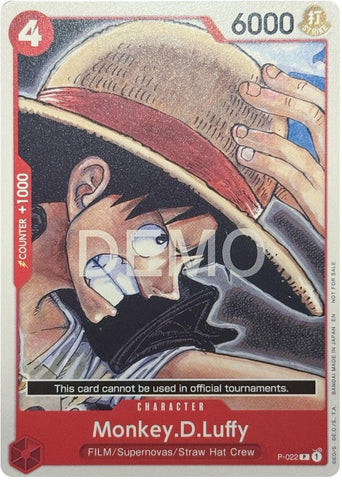Monkey.D.Luffy (P-022) [One Piece Demo Deck Cards]