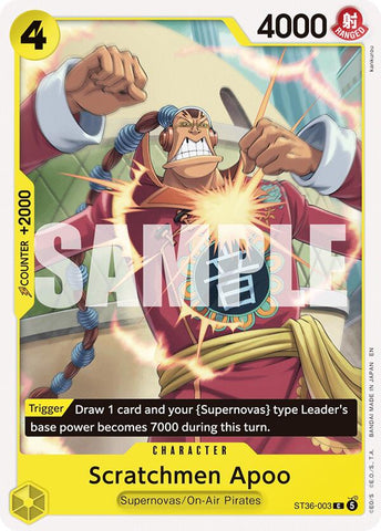 Scratchmen Apoo [Starter Deck: 3D2Y]
