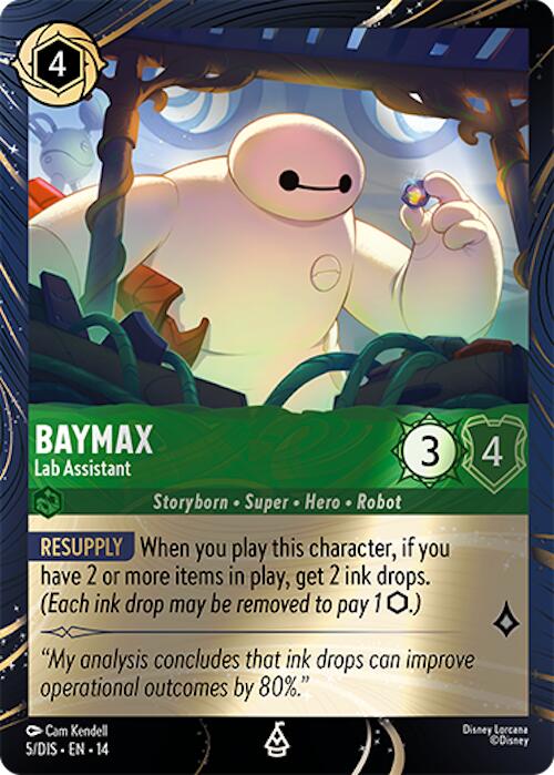 Baymax - Lab Assistant (5) [Promo Cards]