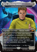 Kirk, Alluring Upstart - Sisay, Weatherlight Captain (Borderless) [Star Trek: Stardates]