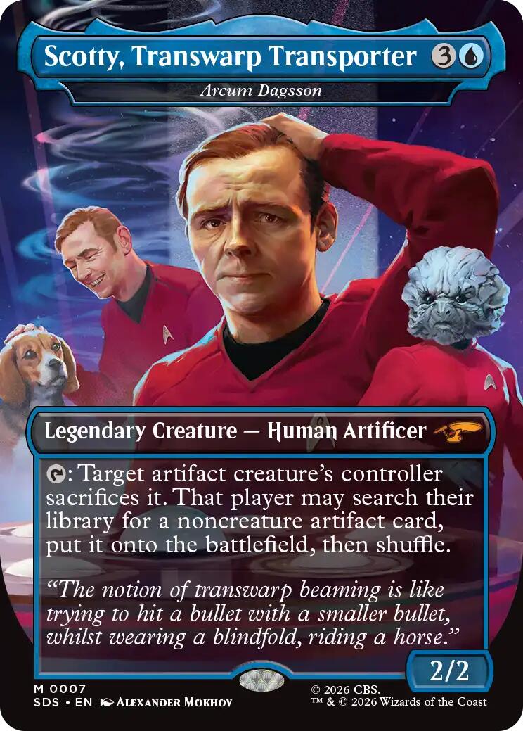Scotty, Transwarp Transporter - Arcum Dagsson (Borderless) [Star Trek: Stardates]