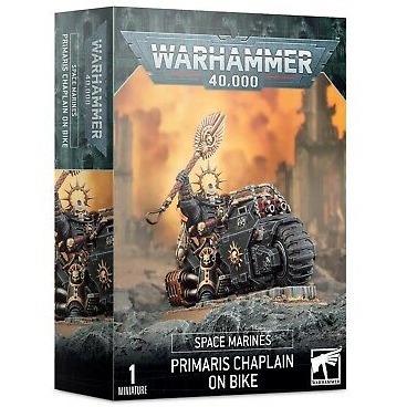 Space Marines Primaris Chaplain on Bike