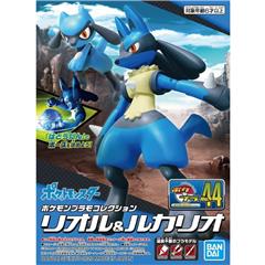 Pokemon Model Kit Riolu & Lucario
