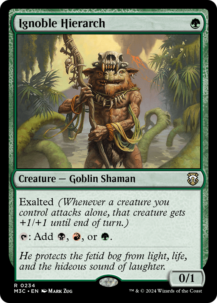 Ignoble Hierarch [Modern Horizons 3 Commander]