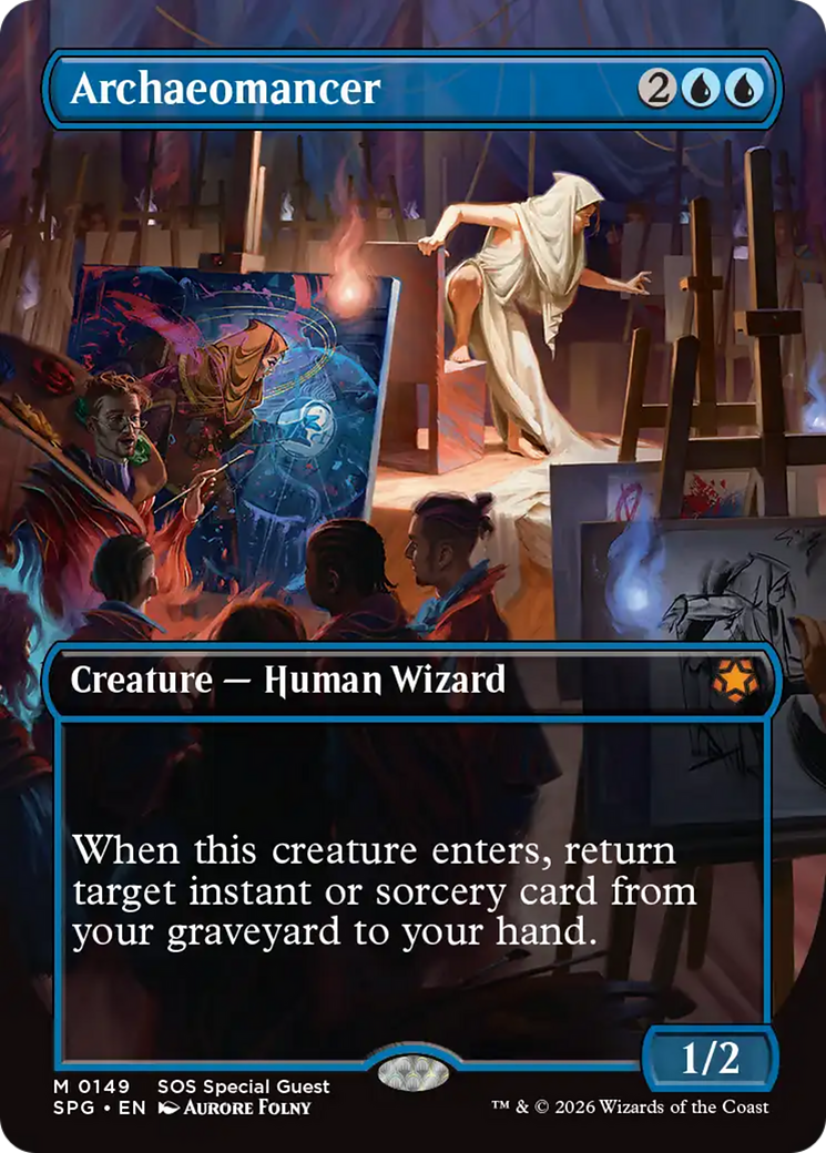 Archaeomancer (Borderless) [Secrets of Strixhaven Special Guests]