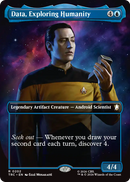 Data, Exploring Humanity (Borderless) [Star Trek Commander]
