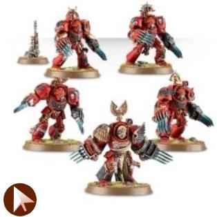 Blood Angels Terminator Assault Squad