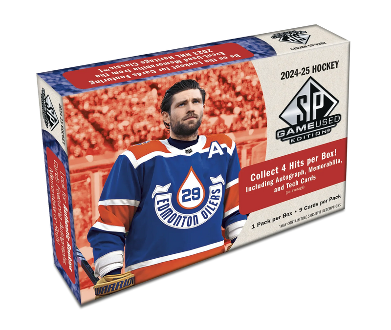 24/25 UD SP Game Used Hockey