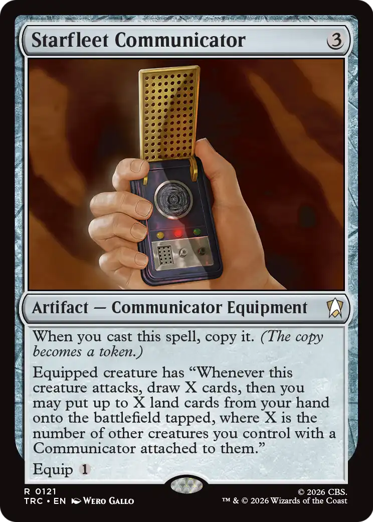 Starfleet Communicator [Star Trek Commander]