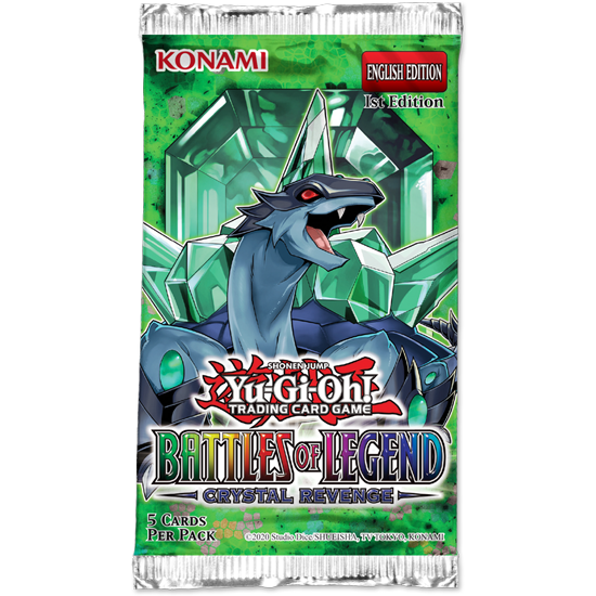 YGO Battles of Legend: Crystal Revenge Booster Pack