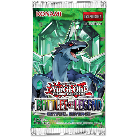 YGO Battles of Legend: Crystal Revenge Booster Pack