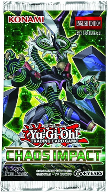 YGO Booster Pack Chaos Impact