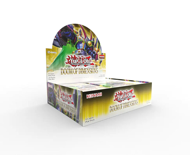 YGO DOOM OF DIMENSIONS BOOSTER BOX (9/26/25)