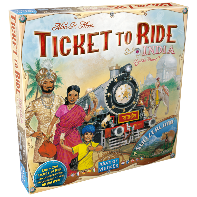 Ticket To Ride India & Switzerland