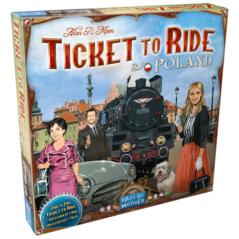 Ticket to Ride Poland Map Pack