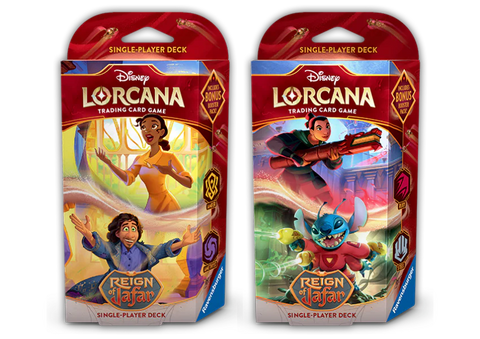 DISNEY LORCANA REIGN OF JAFAR STARTER SET OF 2