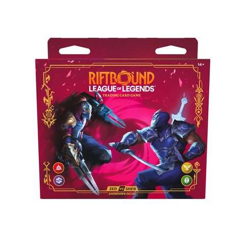 Riftbound League of Legends TCG Vendetta Champion Deck: Zed VS Shen (7/31/26)