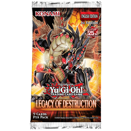 YGO Legacy of Destruction Booster Pack