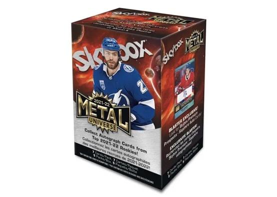 21/22 UD Metal Universe Hockey Blaster