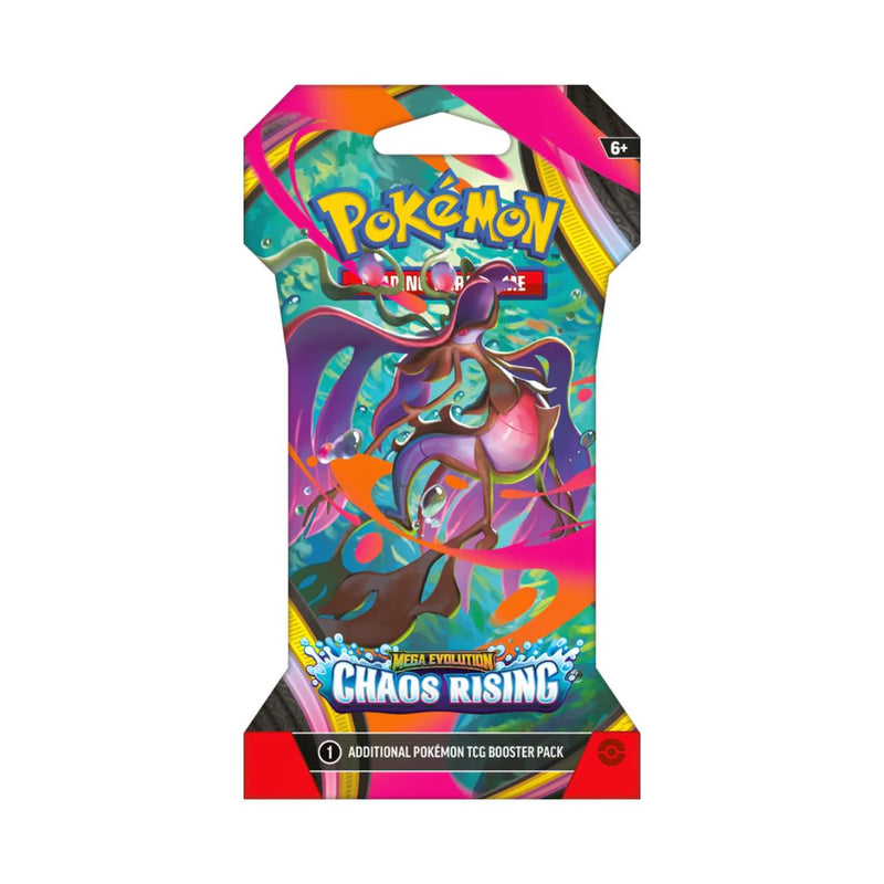 SLEEVED POKEMON ME04 CHAOS RISING PACK