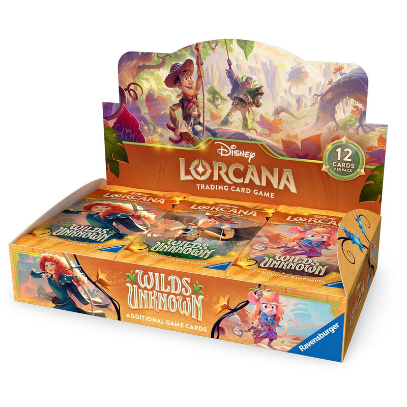 DISNEY LORCANA SET 12 WILDS UNKNOWN BOOSTER BOX (5/15/26)