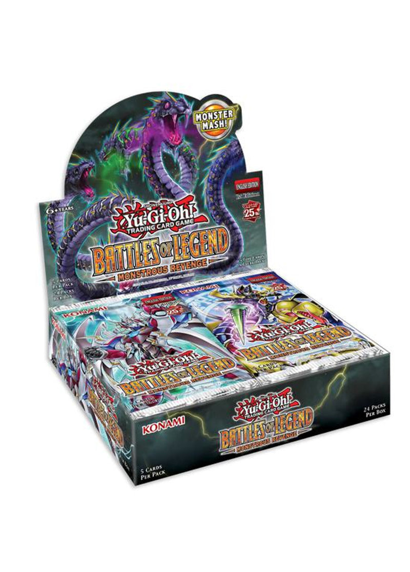 YGO Battles Of Legend Monstrous Revenge Booster Box (24 Packs)