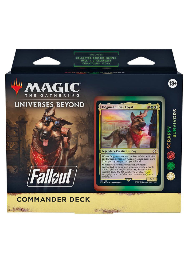 MTG Fallout Commander Deck - Scrappy Survivors