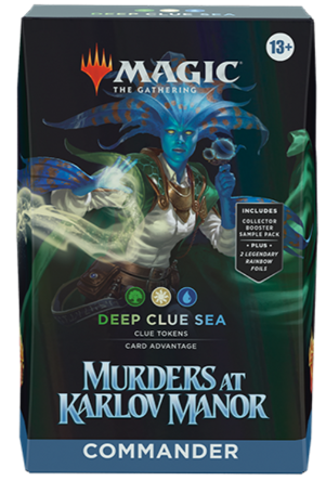 MTG Murders At Karlov Manor Commander Deck - Deep Clue Sea