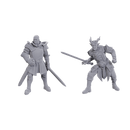 DND UNPAINTED MINIS SPECIAL EDITION BALDUR'S GATE 3 - ULDER RAVENGARD & ZEVLOR