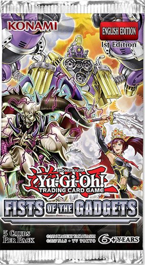 YGO Fists of the Gadgets Booster Pack